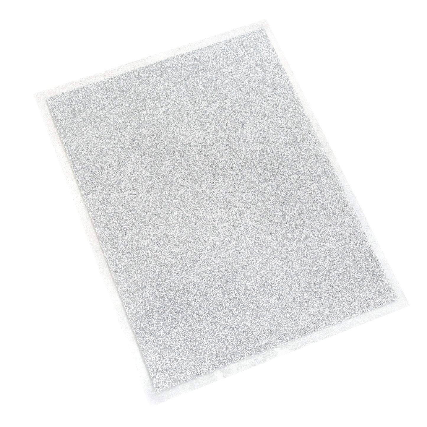 Minc 6x8 Glitter Sheets - Silver - 4 Sheets - Heidi Swapp