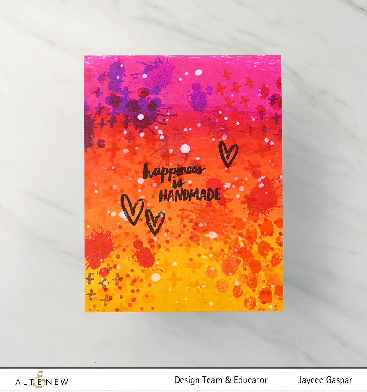 Altenew - Amy Tangerine - A Fresh Start Bundle Stamp Set and Die Set