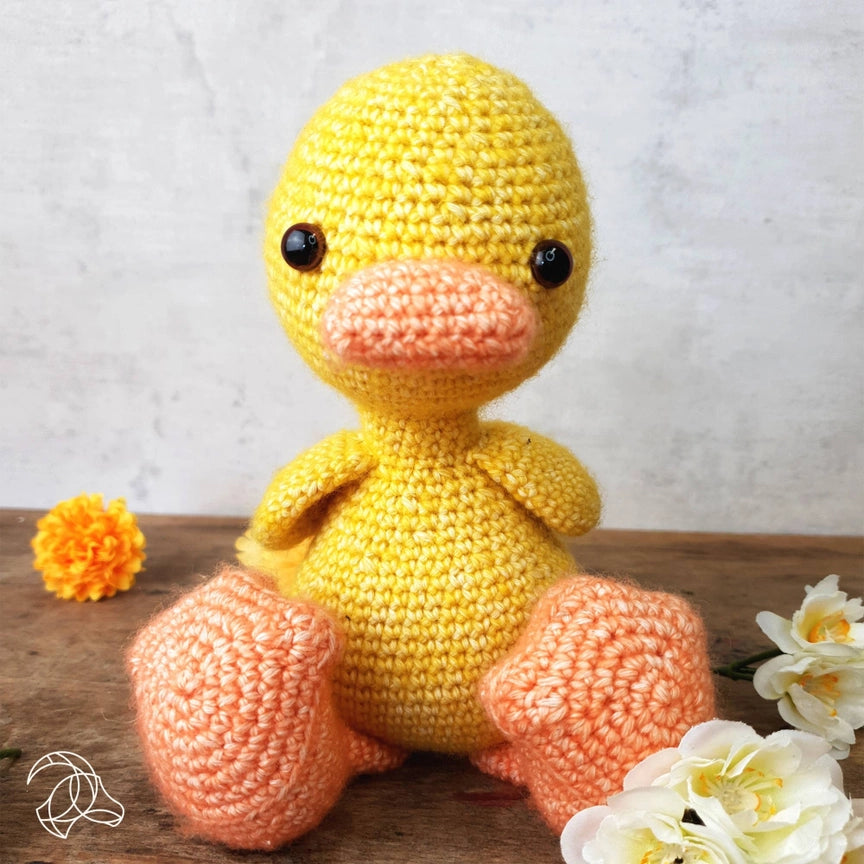 Abby Duck - DIY Crochet Kit  - Handicraft USA