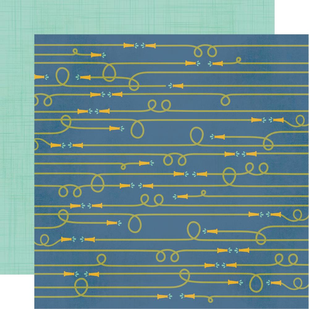 Beatin the Heat Simple Stories Double Sided Scrapbook Paper