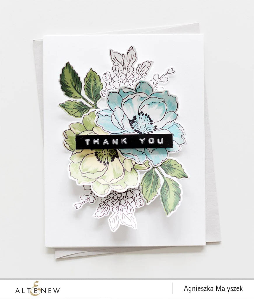 Altenew - Beautiful Day Floral Bundle Stamp Set and Die Set Bundle