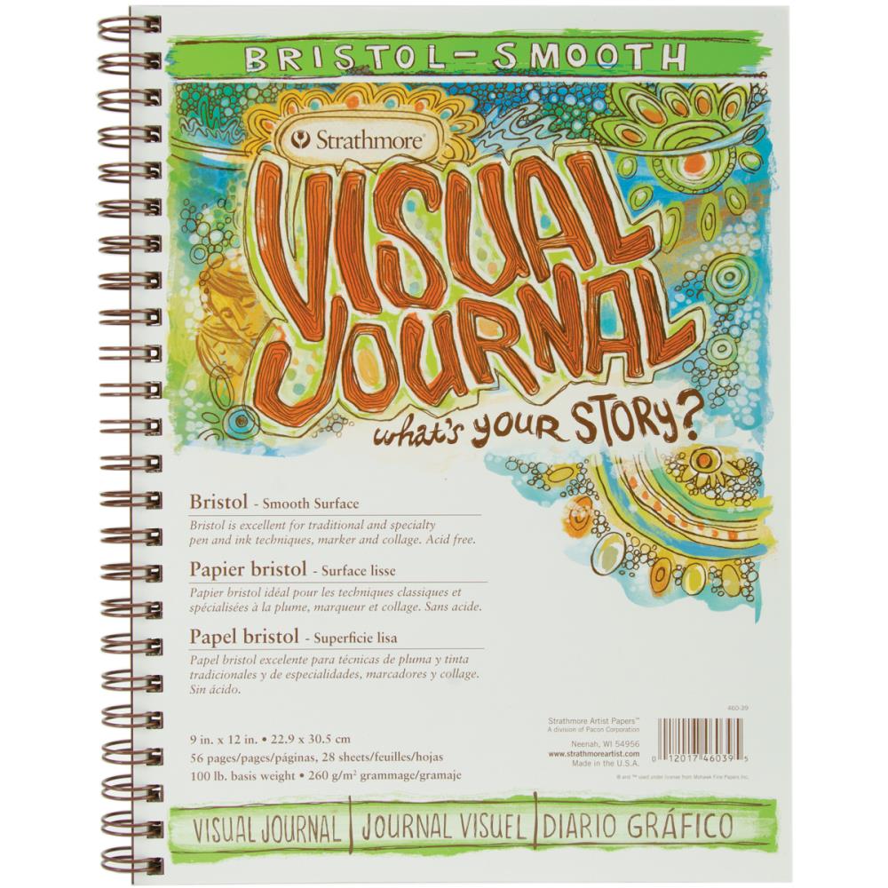 Strathmore Visual Journal Bristol Smooth 9"X12"