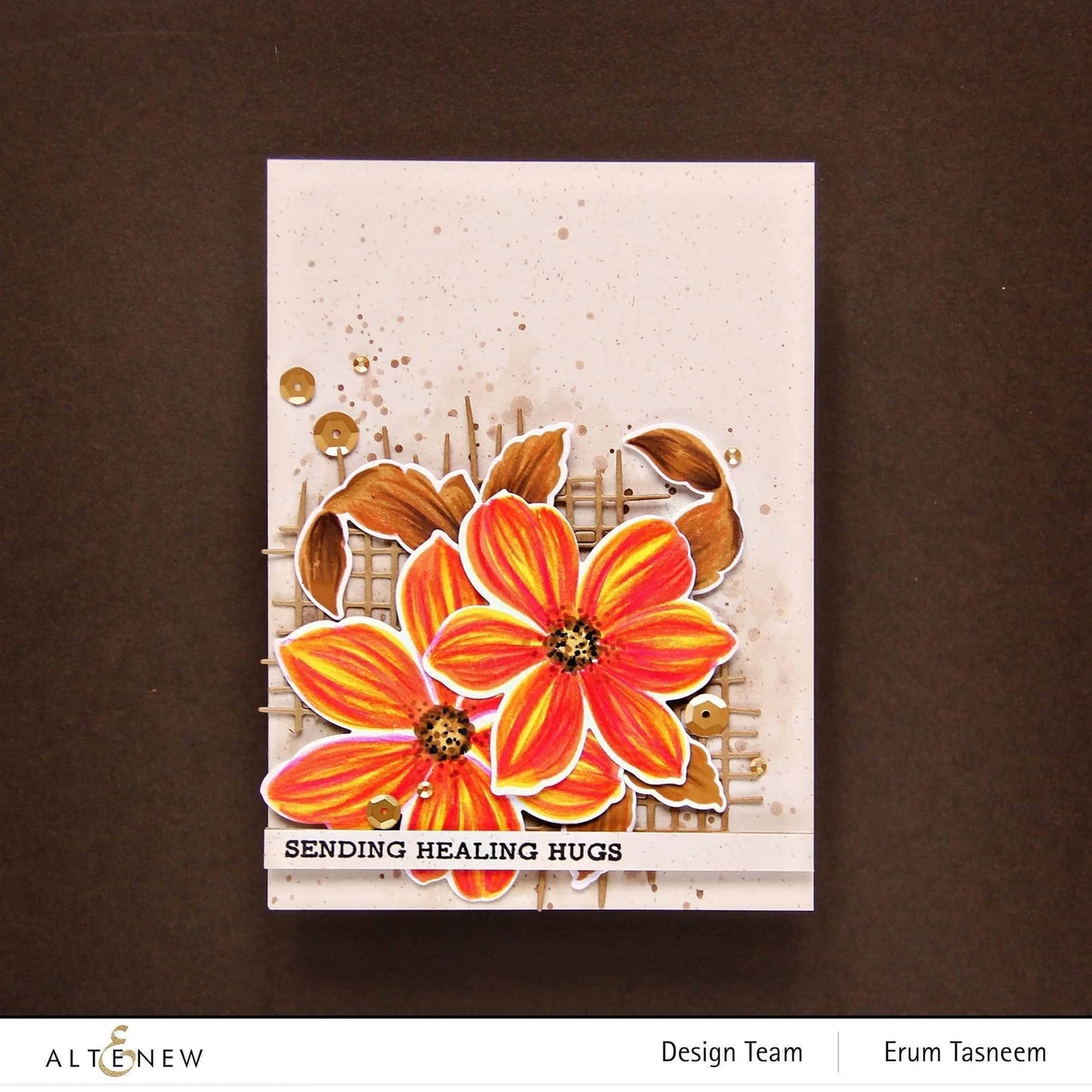 Altenew - Burlap Texture Metal Craft Die