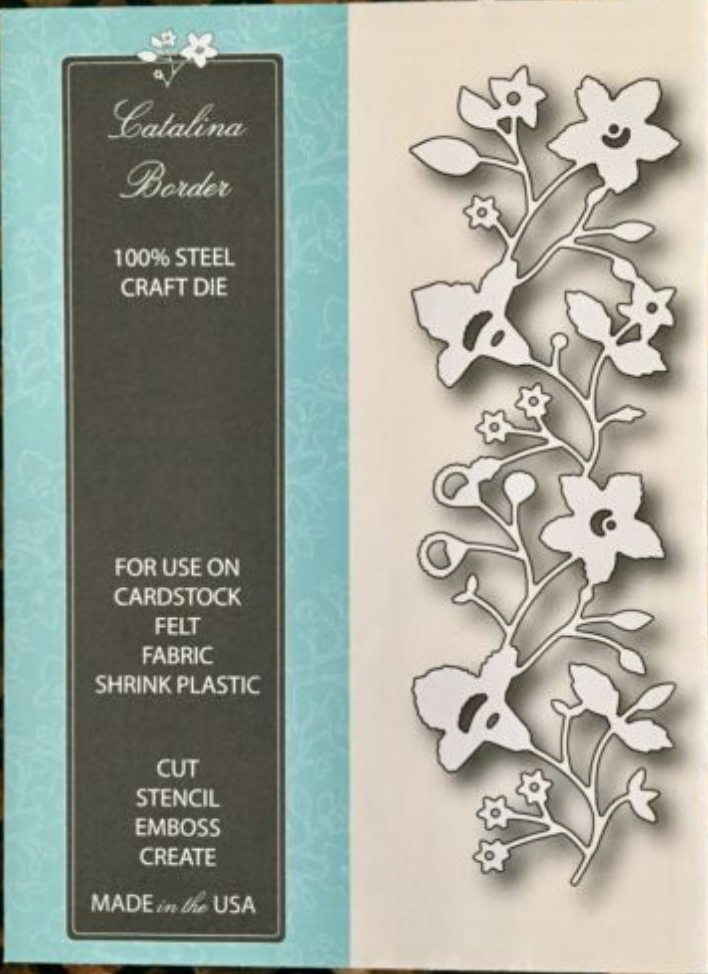 Memory Box Catalina Border Craft Die Style 98123