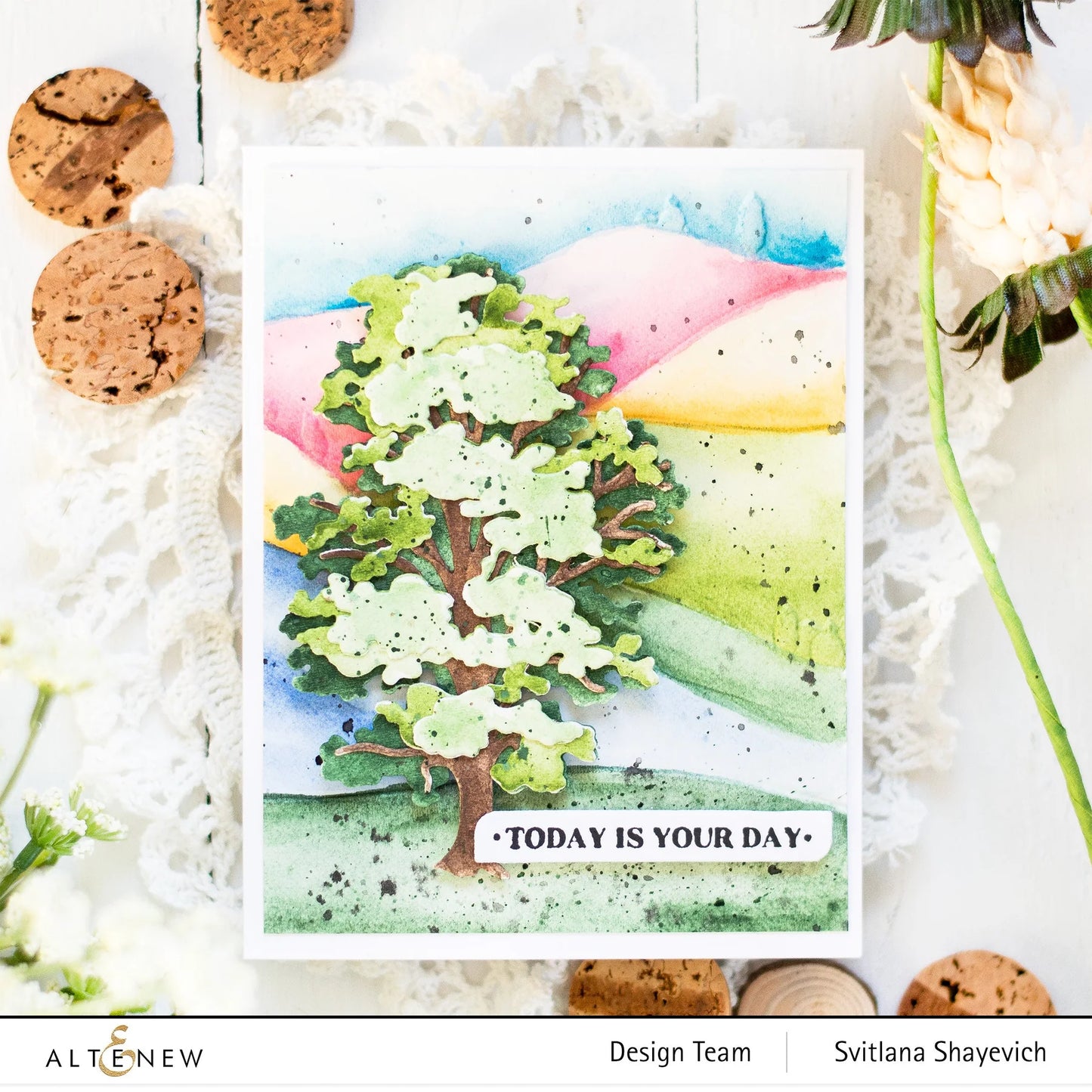 Altenew - Chestnut Tree Layering Die Set