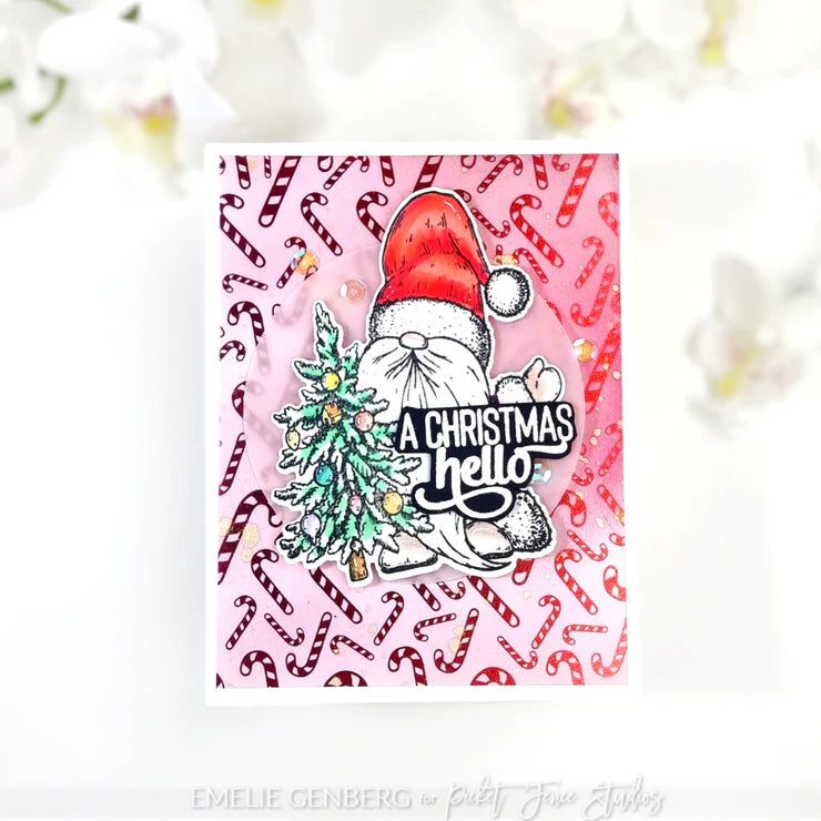 Christmas Goodies Fabulous Foiling Toner Card Fronts Cardstock - Picket Fence Studios