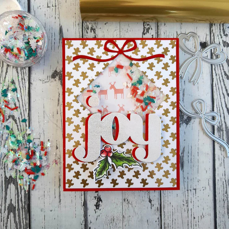 Christmas Goodies Fabulous Foiling Toner Card Fronts Cardstock - Picket Fence Studios