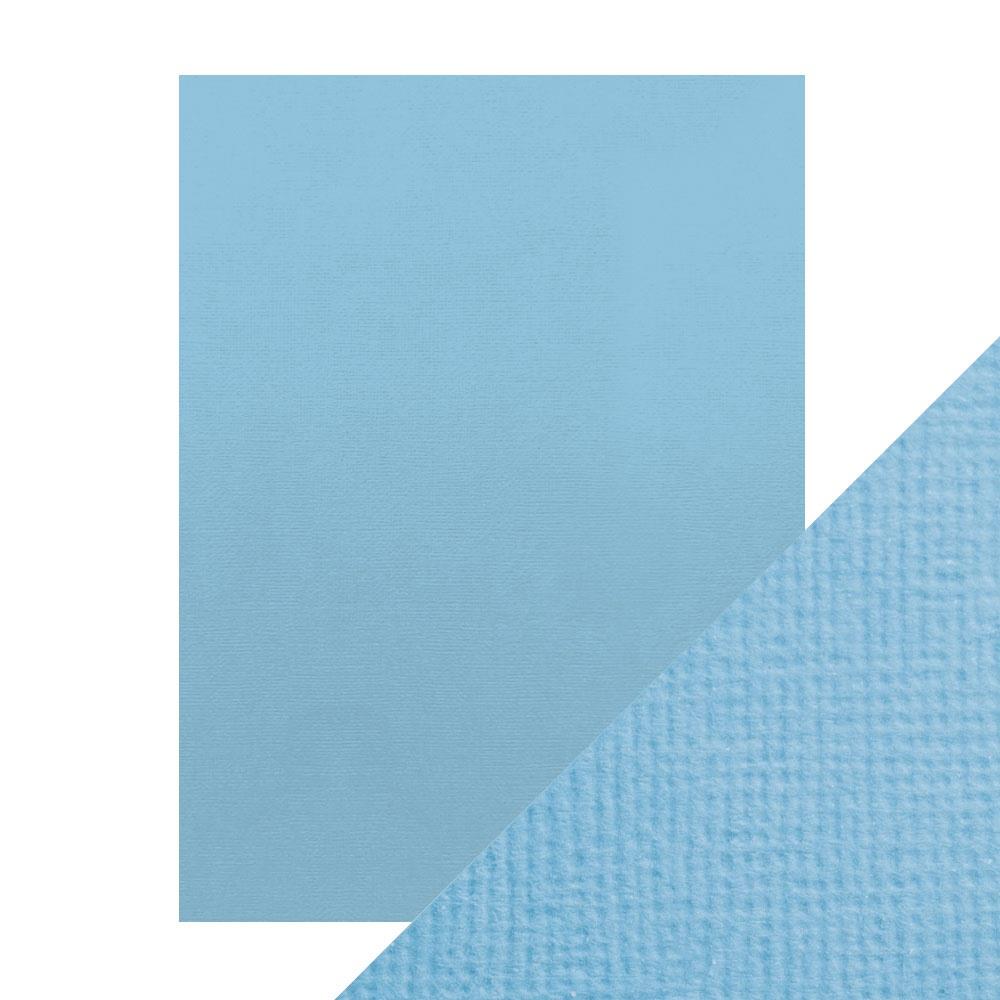 Cornflower Blue - Craft Perfect Weave Textured Classic Cardstock 8.5"X11" 10/Pkg