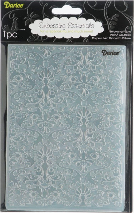 Damask Embossing folder by Darice