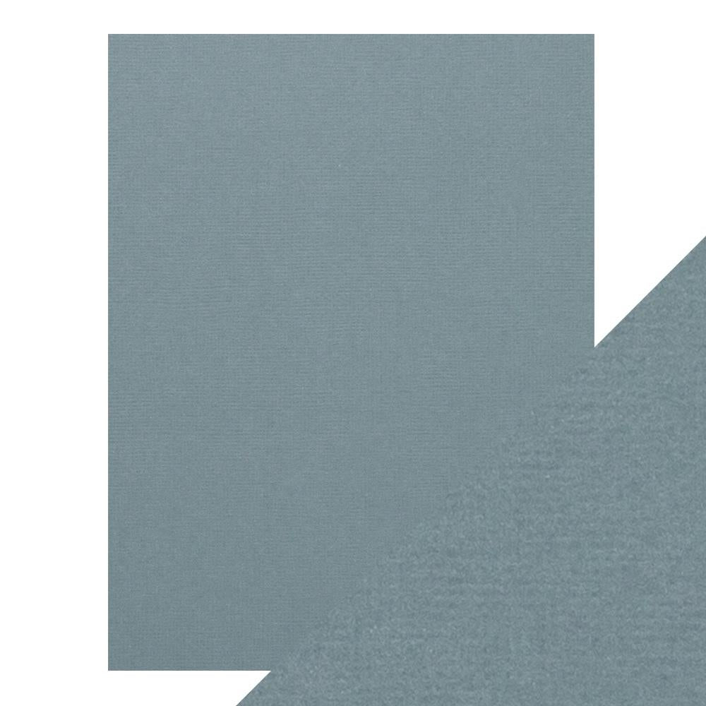 Denim Blue - Craft Perfect Weave Textured Classic Cardstock 8.5"X11" 10/Pkg