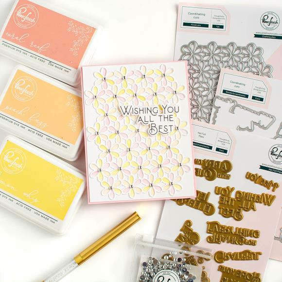 Floral Lace Die - Pinkfresh Studio