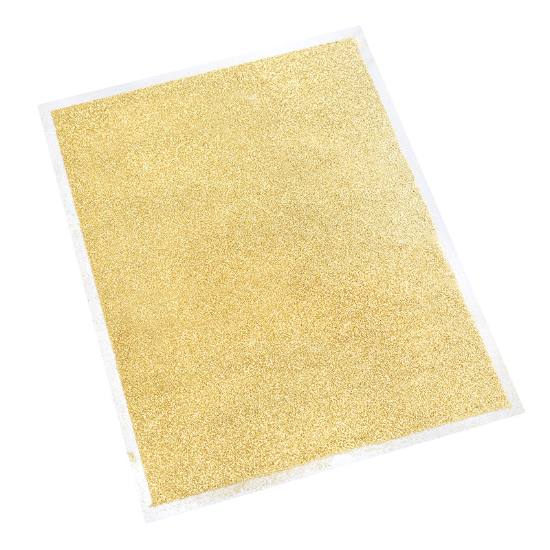Minc 6x8 Glitter Sheets - Gold - 4 Sheets - Heidi Swapp