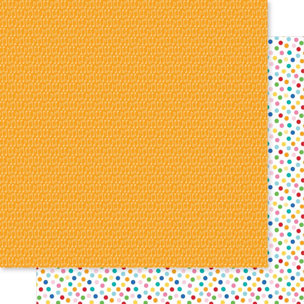 Birthday Bash Happy Birthday Song Double Sided 12x12 Cardstock - Bella Blvd