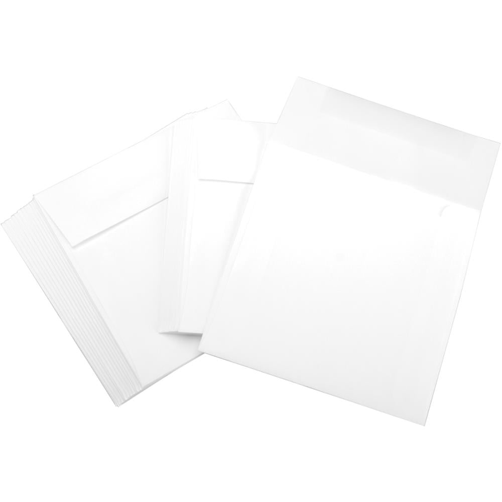 6x6 Envelopes Value Pack White 25/Pkg - Leader Paper Products