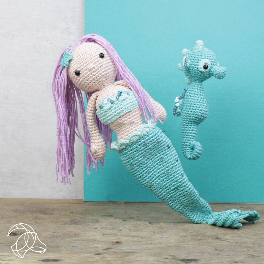 Milou Mermaid - DIY Crochet Kit  - Handicraft USA