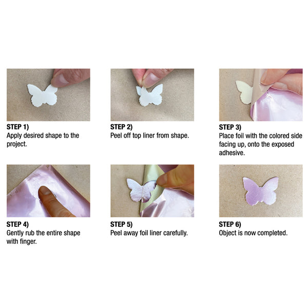 Metallic Transfer Foil Sheets Variety Colors by Scrapbook Adhesives