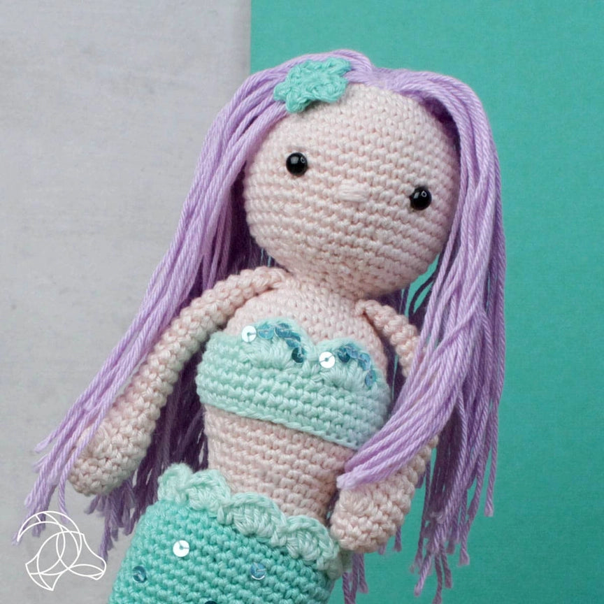 Milou Mermaid - DIY Crochet Kit  - Handicraft USA