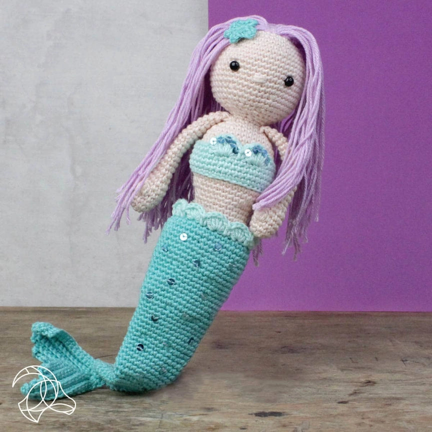 Milou Mermaid - DIY Crochet Kit  - Handicraft USA