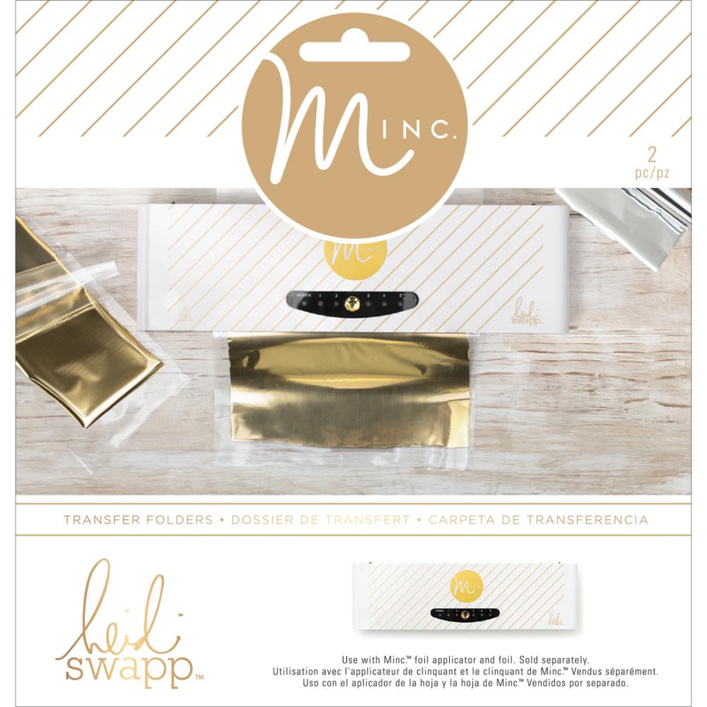 Minc Foil Transfer Folders 6.25 x 6.25 2/Pkg by Heidi Swapp