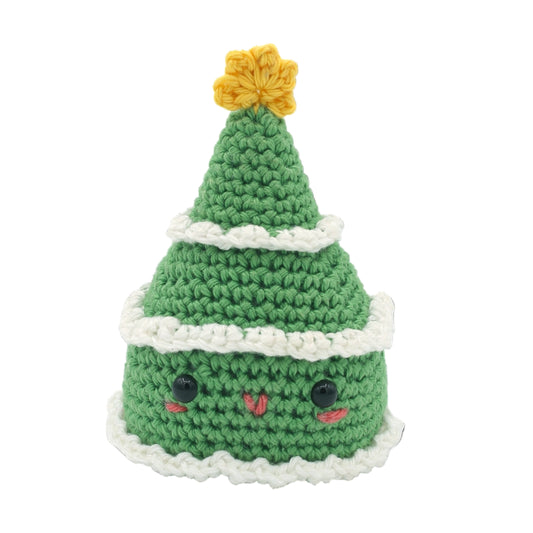 Mini Christmas Tree - DIY Crochet Kit  - Handicraft USA