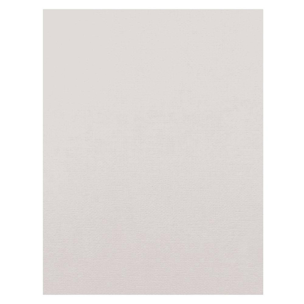 Misty Gray -Craft Perfect Weave Textured Classic Cardstock 8.5"X11" 10/Pkg