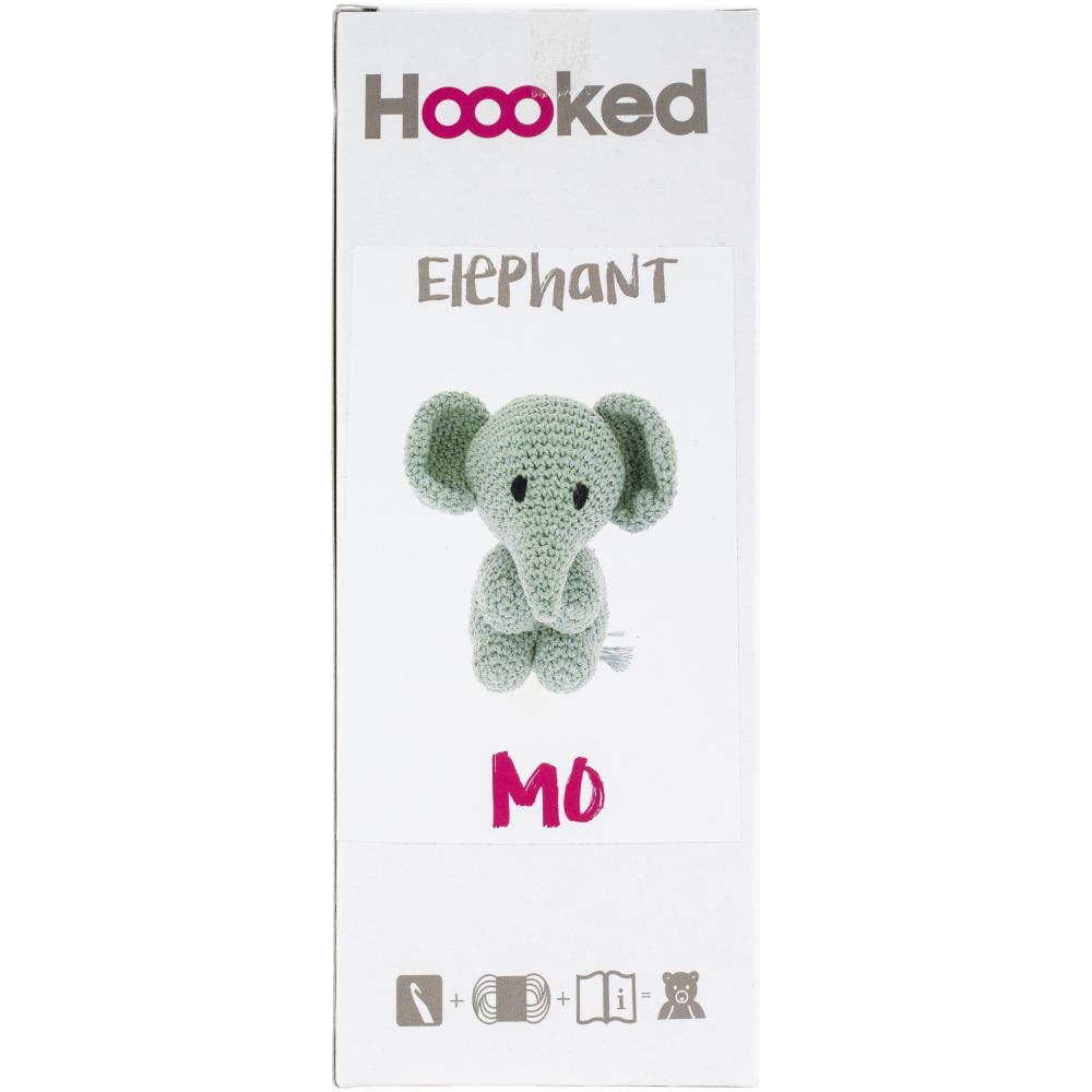 Amigurumi Crochet DIY Kit - Elephant Mo - Spring - Hooked