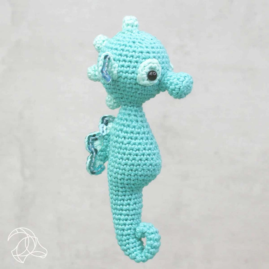 Molly Seahorse - DIY Crochet Kit  - Handicraft USA