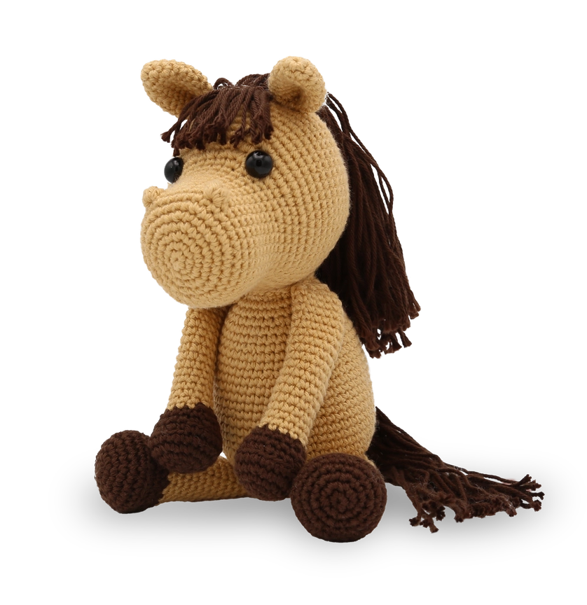 Morgan Horse - DIY Crochet Kit - Hardicraft USA