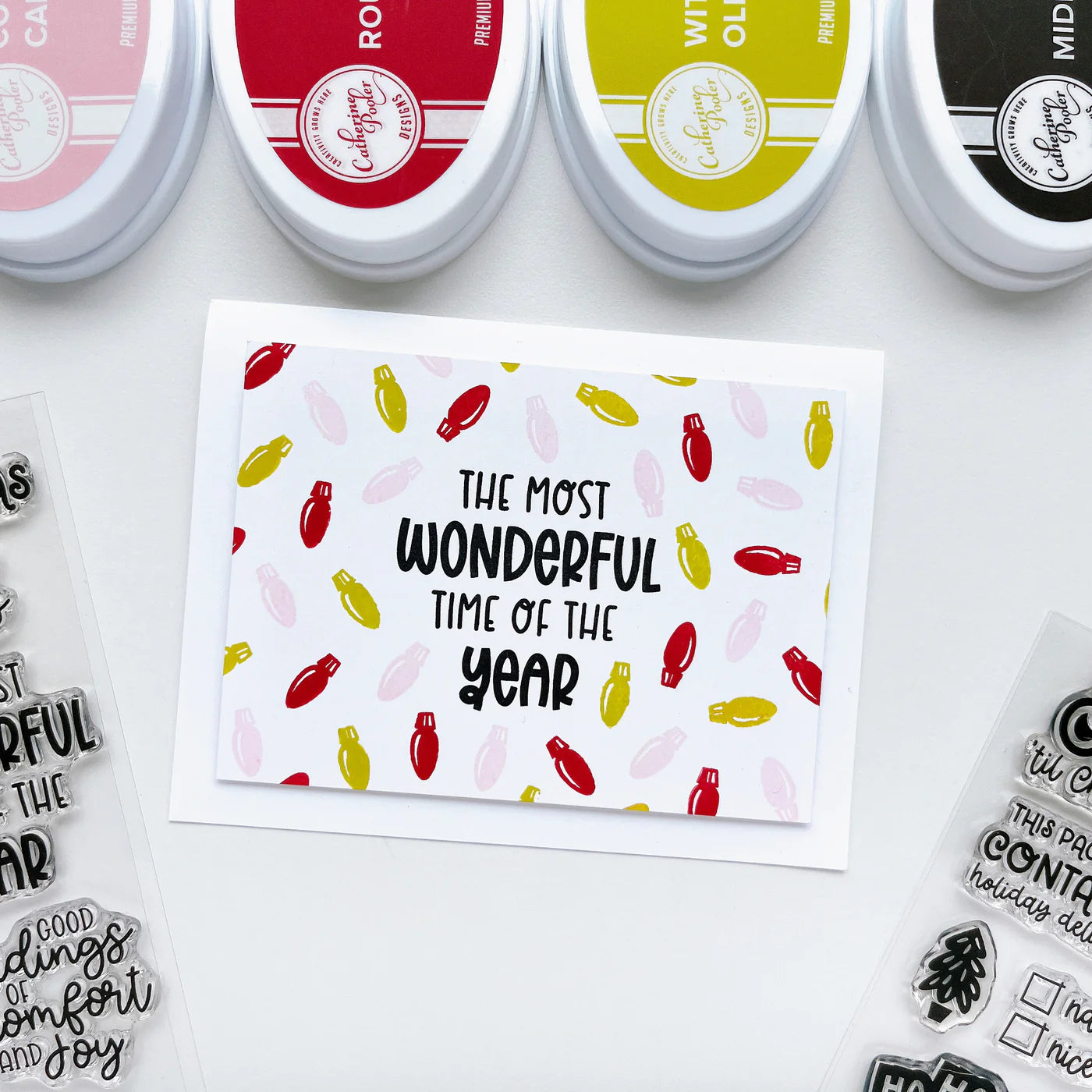 No Shaking Sentiments Clear Stamp Set Catherine Pooler Designs