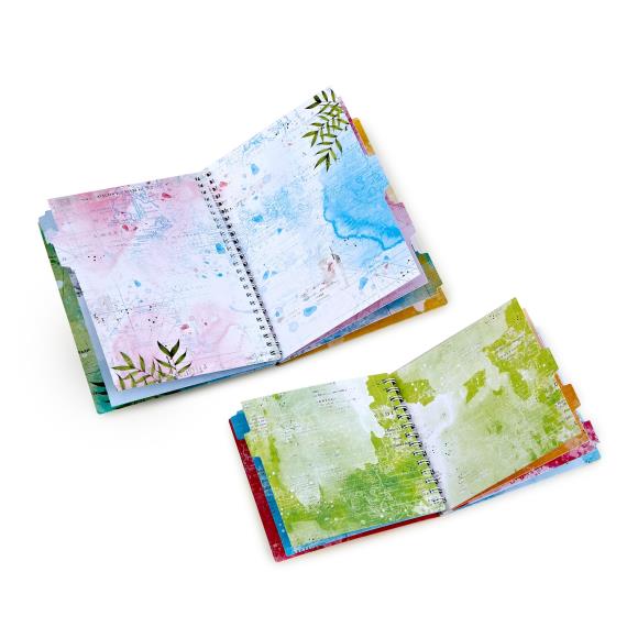 Spiral Notebook Set Vintage Artistry Sunburst - 49 and Market