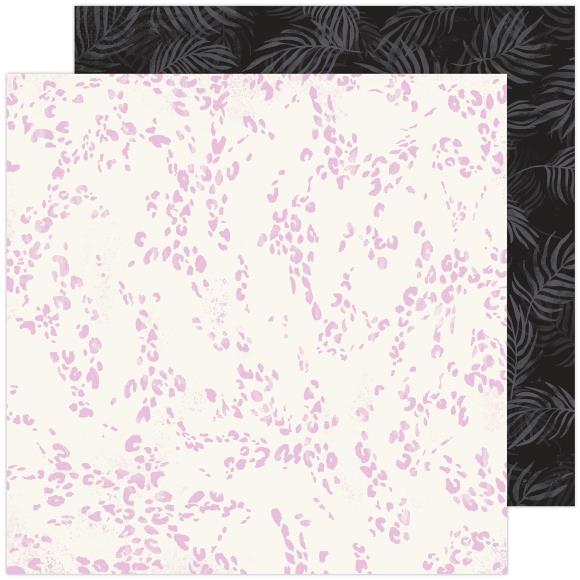 Art District Old School 12x12 Double Sided Scrapbook Paper - Heidi Swapp