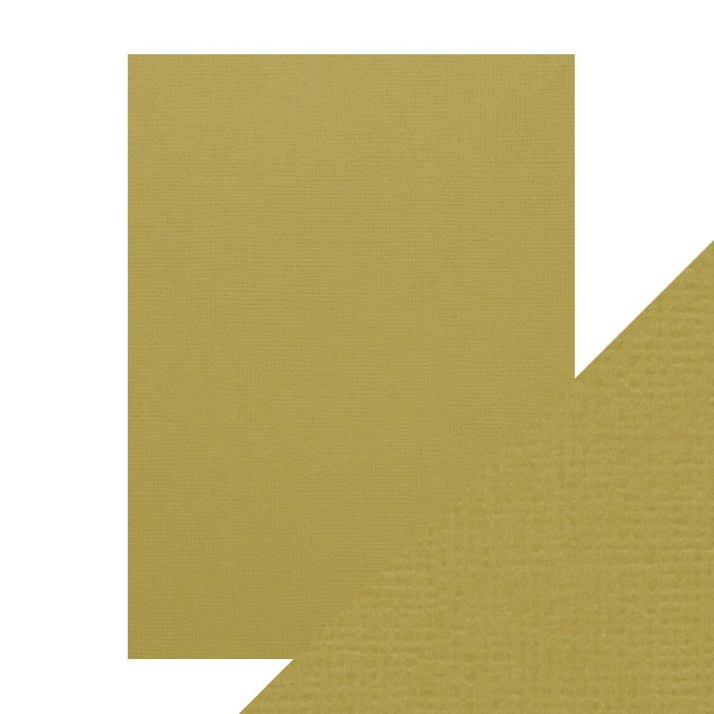 Olive Green - Craft Perfect Weave Textured Classic Cardstock 8.5"X11" 10/Pkg