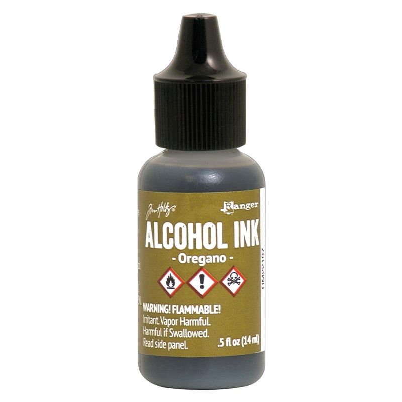 Tim Holtz Alcohol Ink .5 Ounce Oregano - Ranger