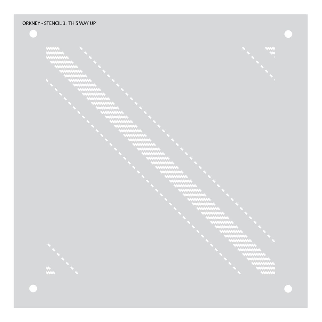 Orkney Plaid Builder Builder Stencil Set Crafters Companion