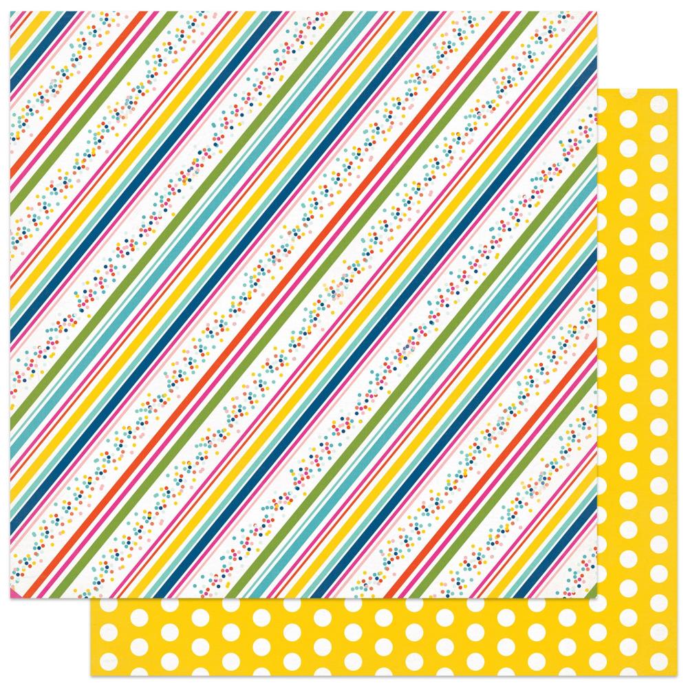 Our Housel Wicker Lane 12x12 Double Sided Cardstock Scrapbook Paper - Photoplay Paper