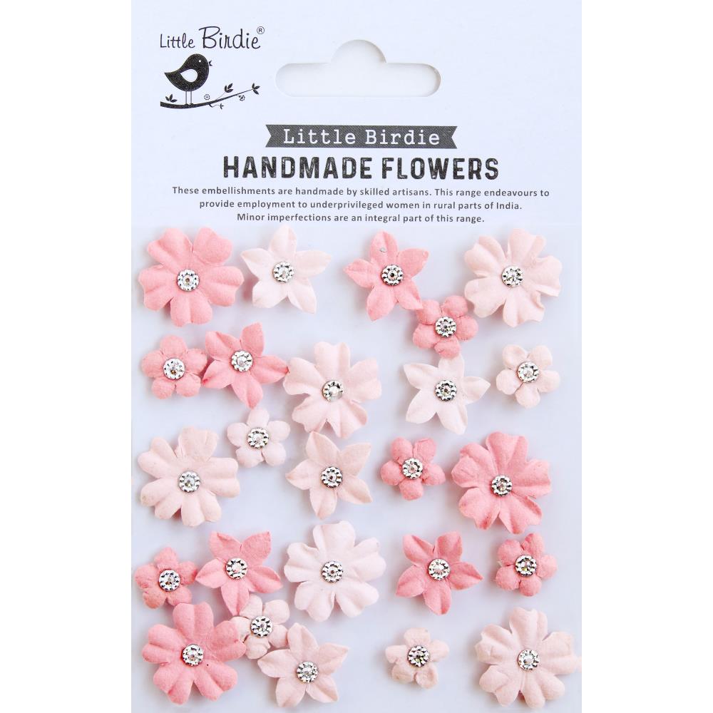 Little Birdie Karolina Pink Passion Paper Flowers