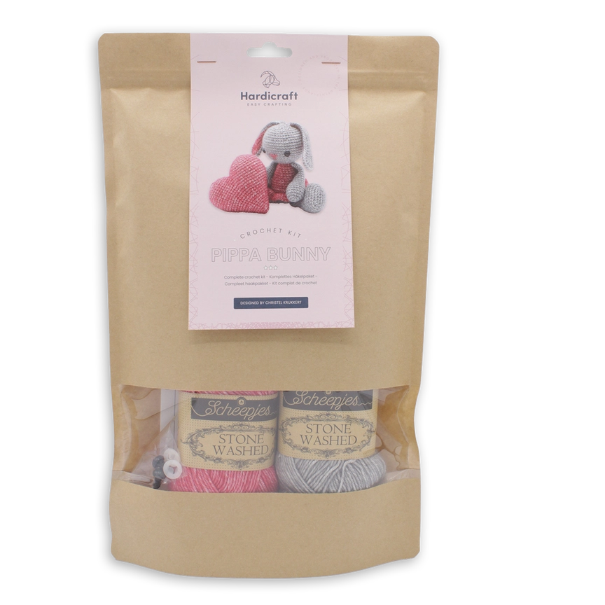 Pippa Bunny - DIY Crochet Kit  - Handicraft USA