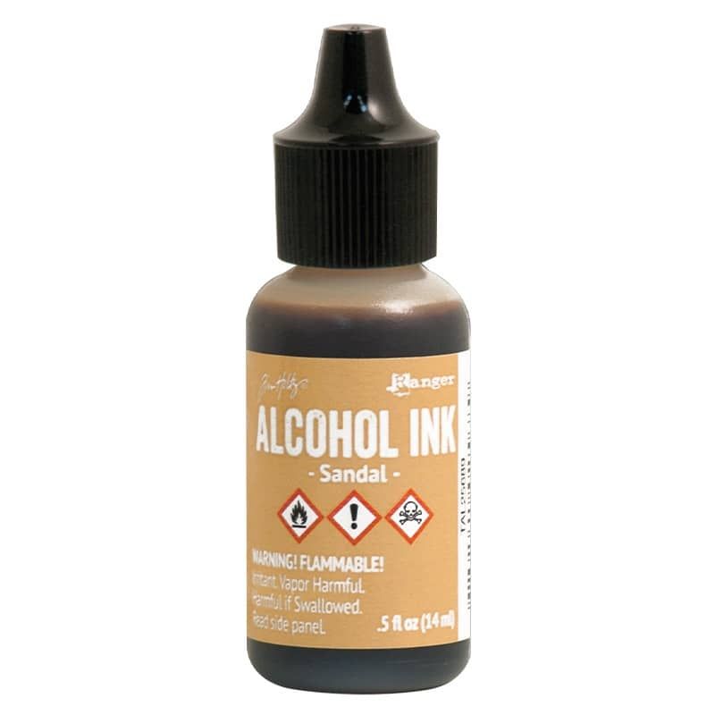 Tim Holtz Alcohol Ink .5 Ounce Sandal - Ranger