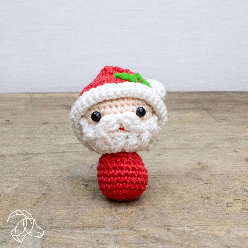 Mini Santa Claus - DIY Crochet Kit - Hardicraft USA