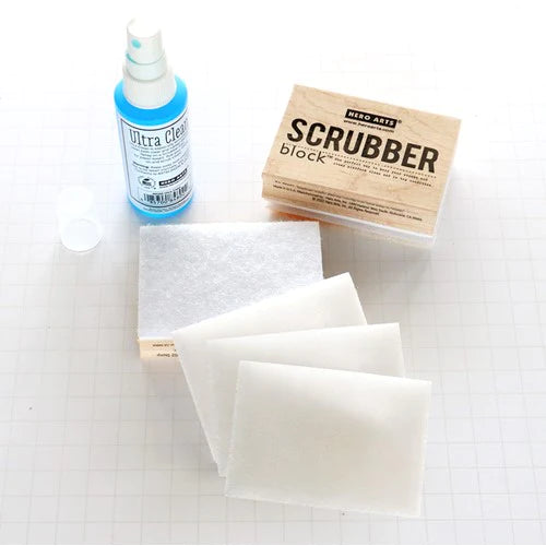 Hero Arts Stamp Scrubber Block Replacement Pads 3 per Pack