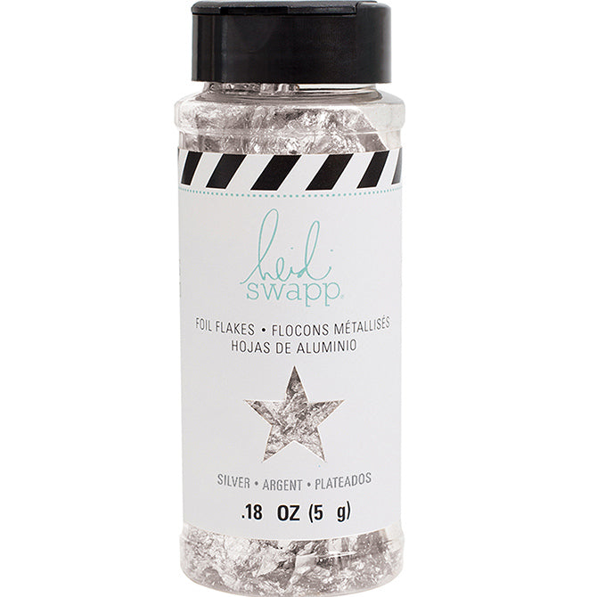 Minc Foil Flakes- Silver - Heidi Swapp