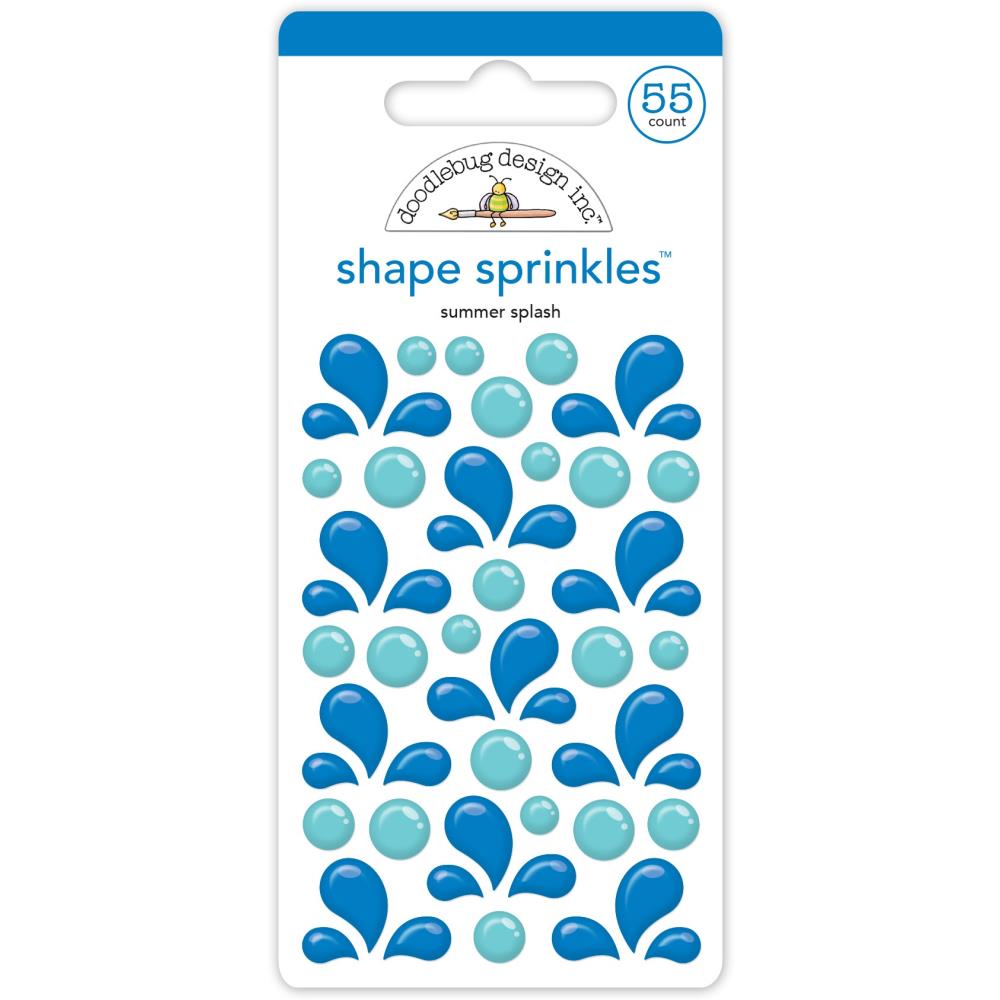 Doodlebug Sprinkles Adhesive Enamel Shapes