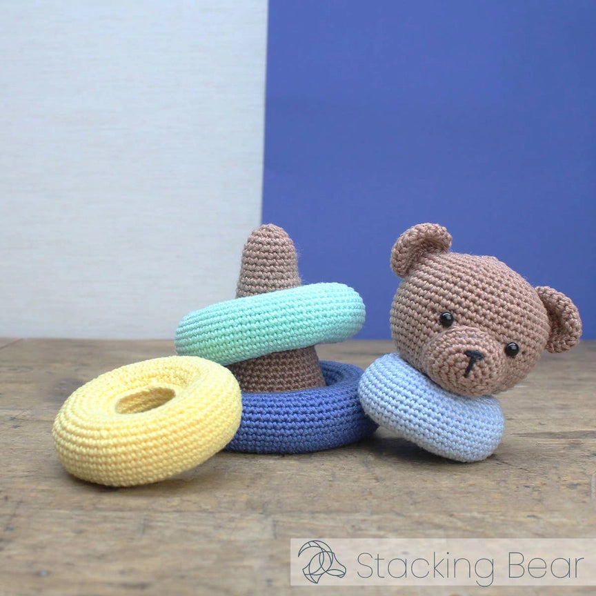 Stacking Bear - DIY Crochet Kit - Hardicraft USA