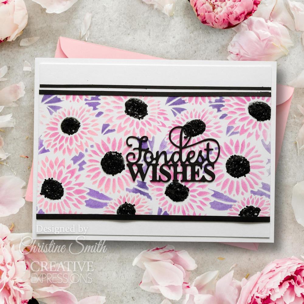 Sunflowers Mini Layering Stencil Mask - Creative Expressions