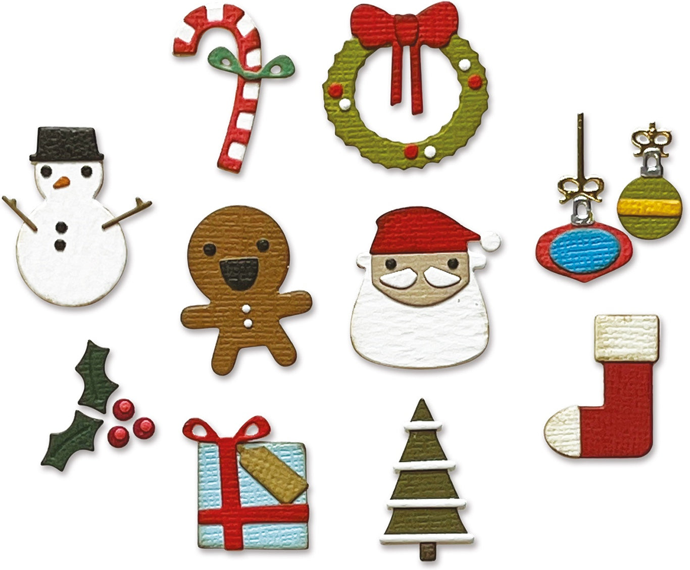 Tim Holtz Christmas Minis Thinlits Dies Set - Sizzix