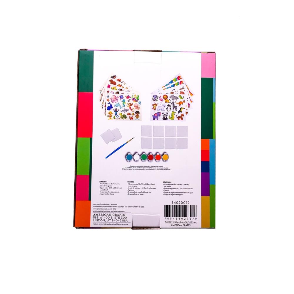 Magnetic Mini Tile Art Kit for Kids American Crafts - Crafts for Kids