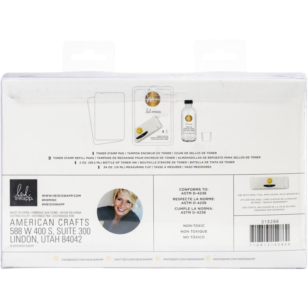 Minc Toner Stamping Kit - Heidi Swapp