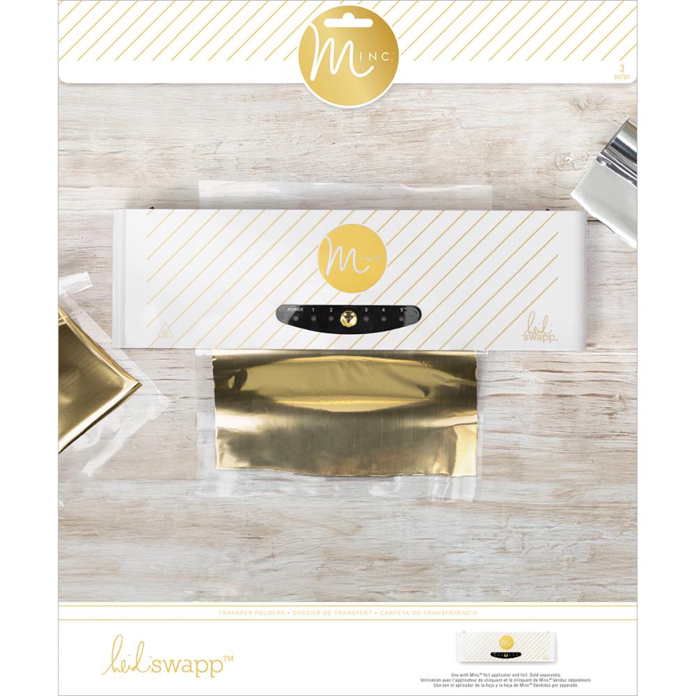 Minc Foil Transfer Folders 6.25 x 12 and 12.25 x 14 by Heidi Swapp