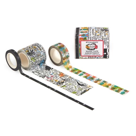 Washi Tape Set Vintage Artistry Sunburst - 49 and Market
