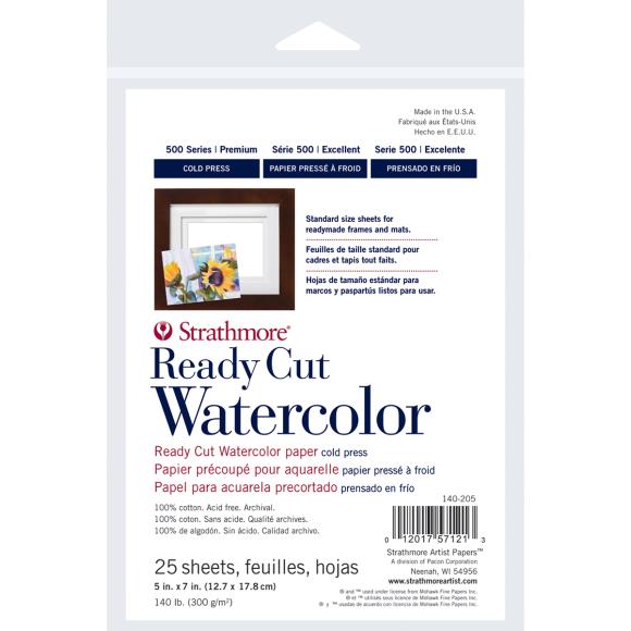 Strathmore Watercolor Paper Pack 8x10